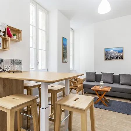 L'escapade Marseillaise T2 Moderne Avec Cuisine Equipee Et A 5 Min Du Vieux-port Apartment Marseille